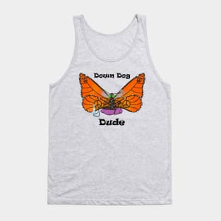 Down Dog Dude Butterfly Tank Top